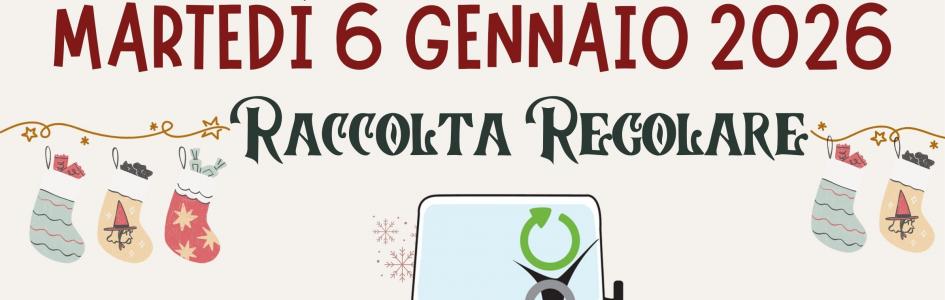 Epifania 2026: Raccolta regolare
